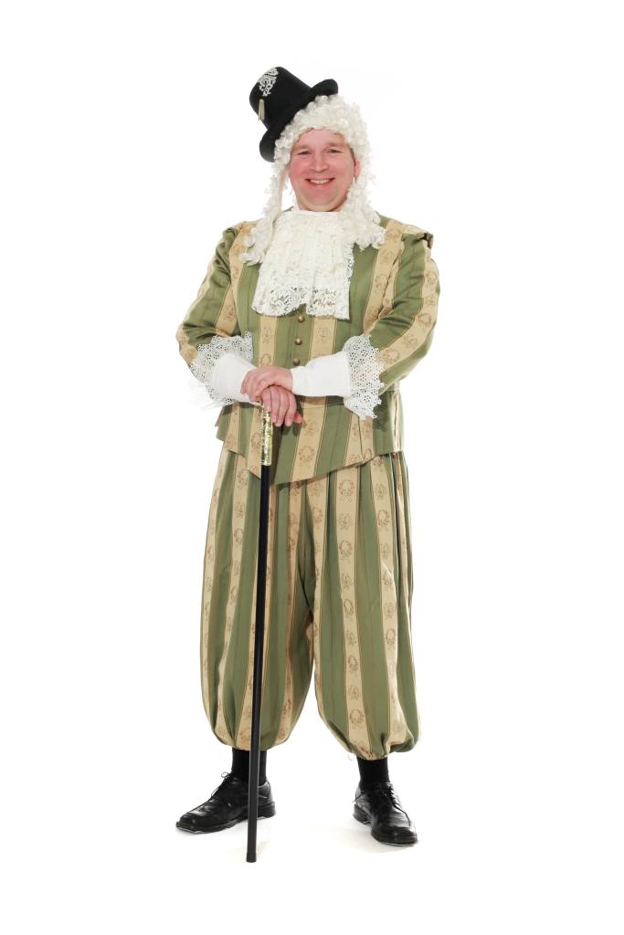 THE Herren Kostüm Biedermeier Gentleman Anzug Karneval 