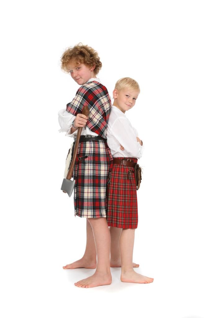 Kilts in Kindergrößen